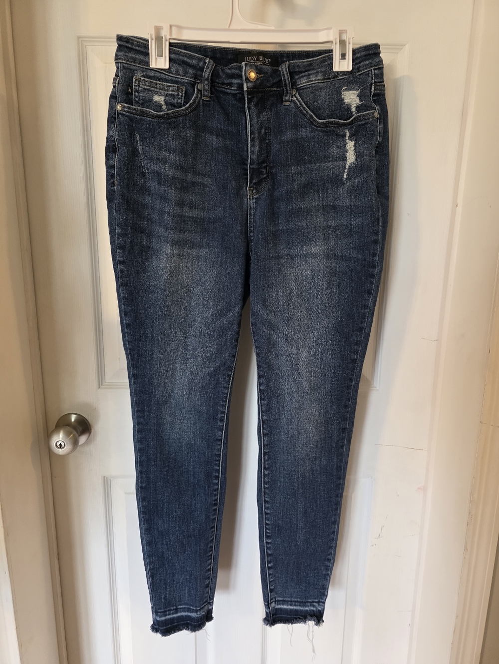 Judy Blue Skinny Distressed Jeans
